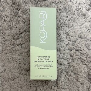 Kopari Niacinamide & Caffeine Eye Bright Cream - Light Green